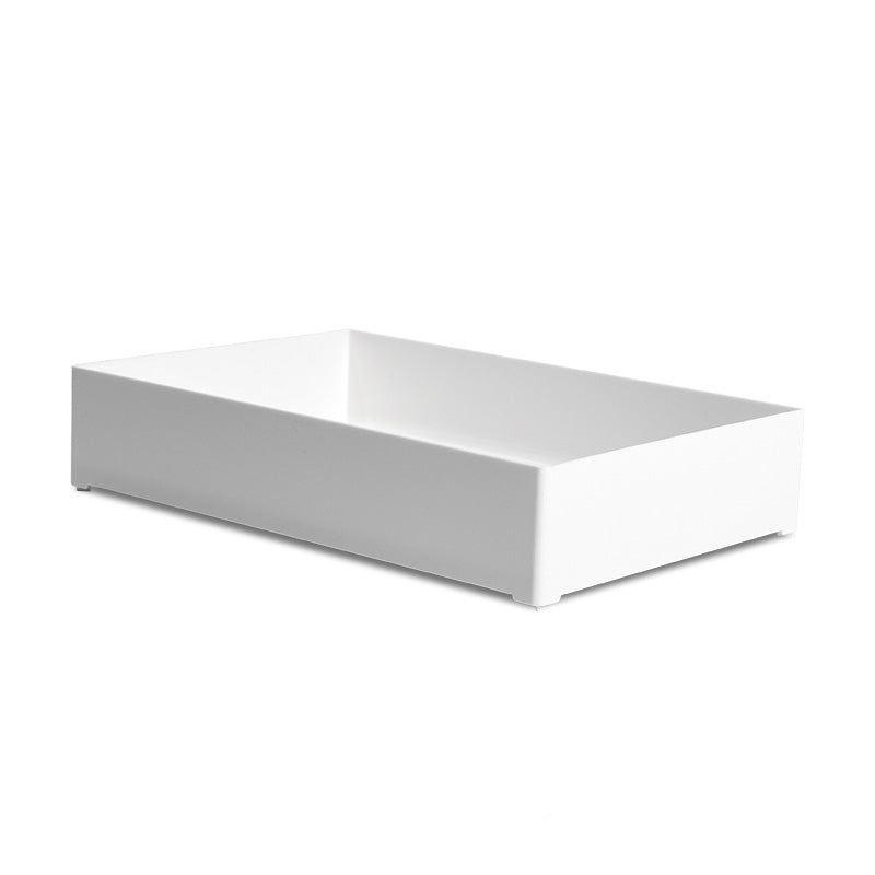 Caja ordenación blanca cierra fácil 36x28x16cm